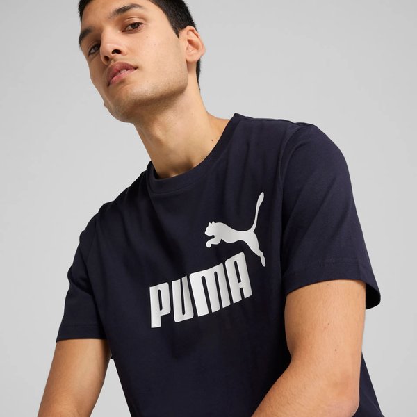 Koszulka męska Ess No.1 Logo Tee Puma - new navy
