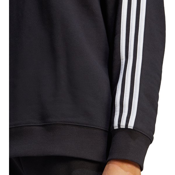 Bluza damska Essentials 3-Stripes Adidas - czarna