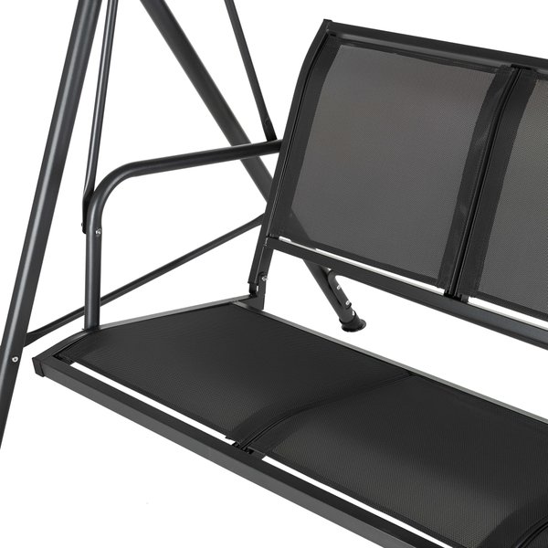 Huśtawka ogrodowa 3-osobowa z daszkiem Outtec