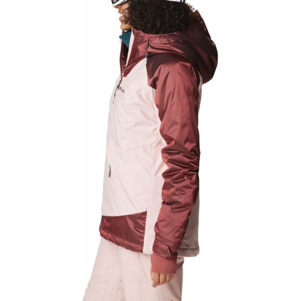 Kurtka narciarska damska Sweet Shredder II Insulated Columbia - Dusty Pink, Beetroot Sheen