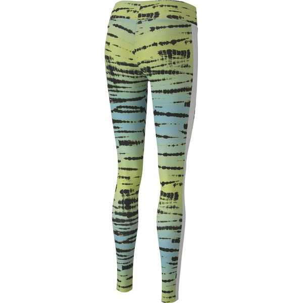 Legginsy damskie Tie Dye AOP Puma - aquamarine