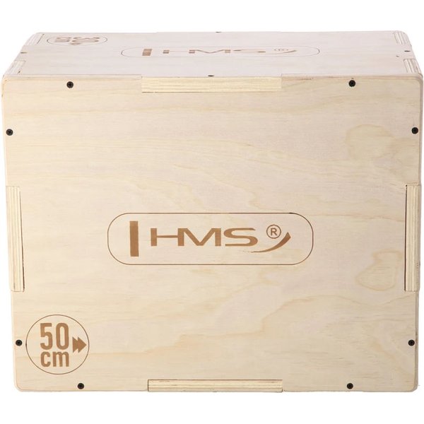 Skrzynia plyometryczna drewniana, crossfit DSCO4 HMS