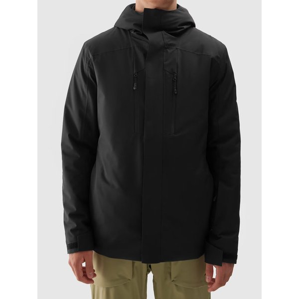 Kurtka narciarska męska TTJAM575 4F - głęboka czerń