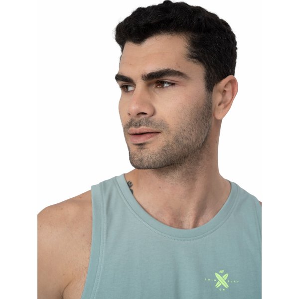 Bezrękawnik męski 4FSS23TTSHM367 4F - miętowa