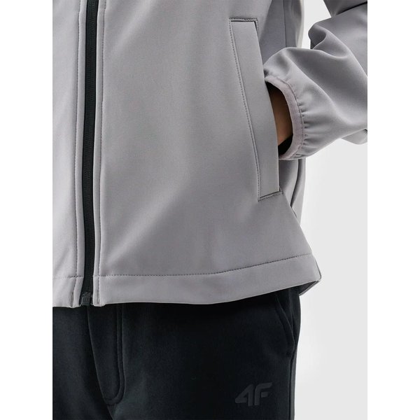 Softshell chłopięcy TSOFM306 4F - szary
