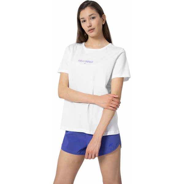 Koszulka damska 4FSS23TTSHF561 4F - biała