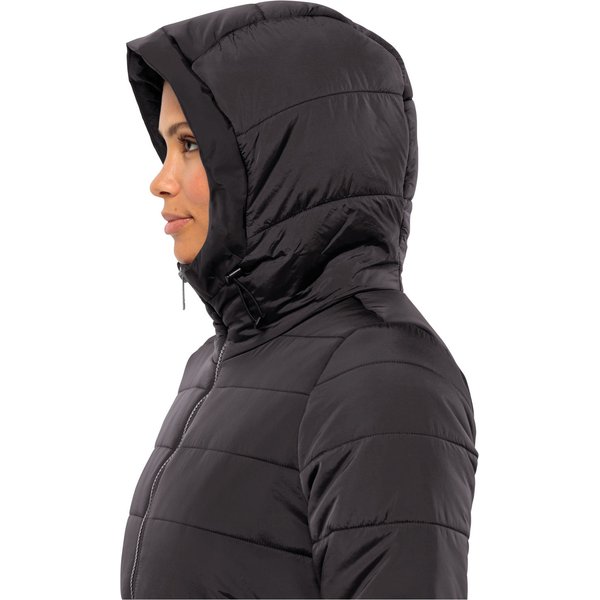 Płaszcz puchowy damski Eisbach Jack Wolfskin - phantom