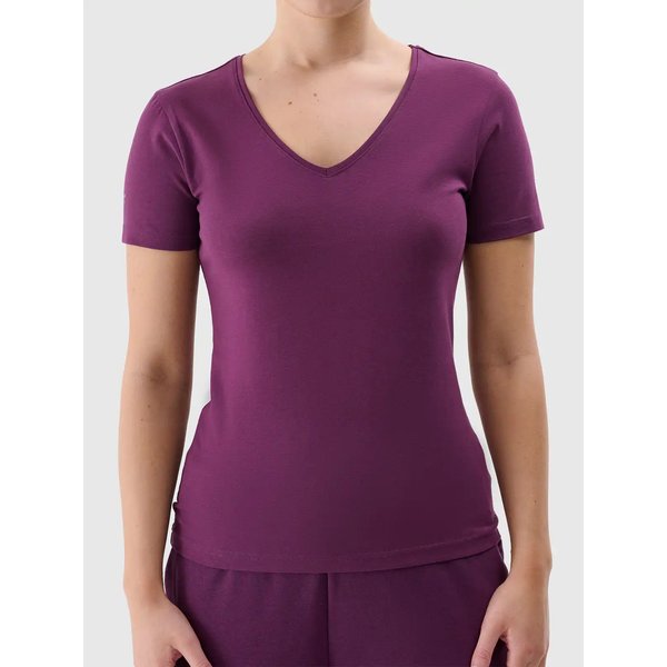 Koszulka damska TTSHF1990 4F - ciemny fiolet