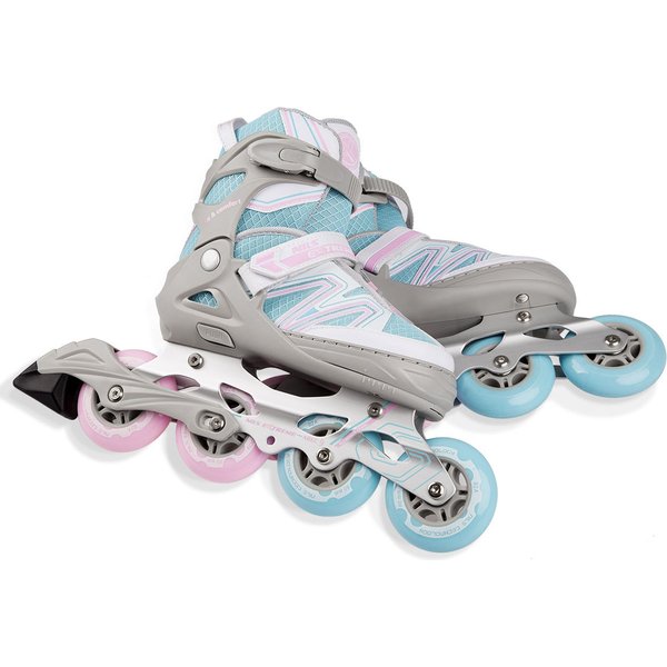 Rolki regulowane NA 14169 A Nils - Niebiesko-szare