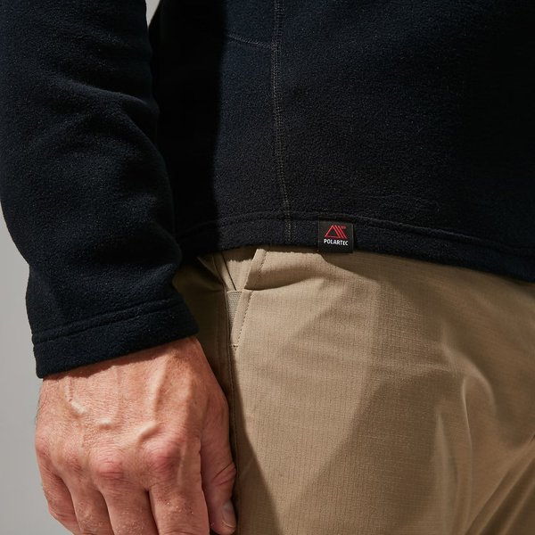 Bluza polarowa męska Prism Micro Polartec Half Zip Fleece Berghaus - black