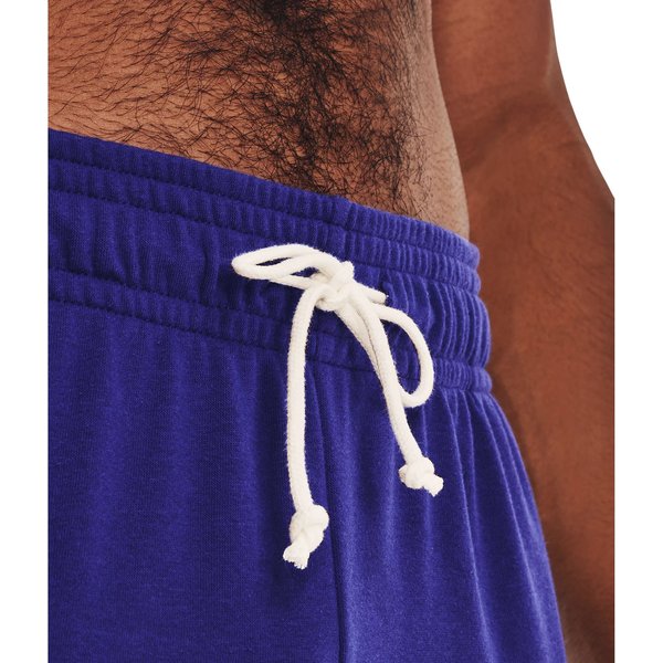 Spodnie męskie dresowe Rival Terry Jogger Under Armour - granat