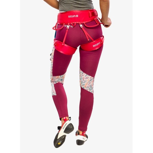 Uprząż wspinaczkowa Twist OCUN - red