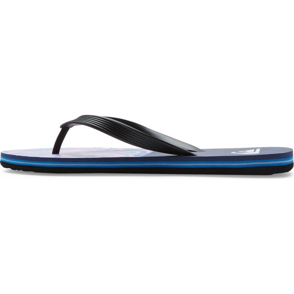 Klapki, japonki Molokai Art II Quiksilver - Black/Blue/Pink
