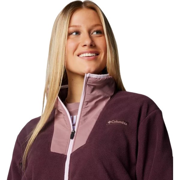 Polar damski Sequoia Grove Full Zip Fleece Columbia - Moonvista/Fig/Pink Dawn