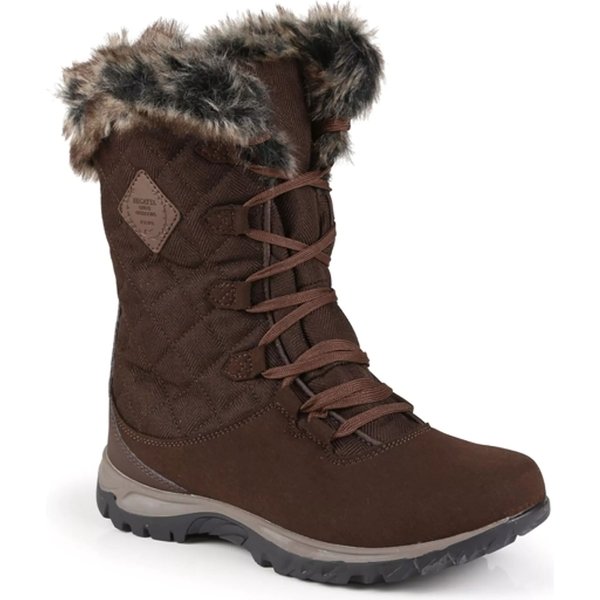 Buty zimowe, śniegowce Lady Newley Thermo Regatta - brązowe