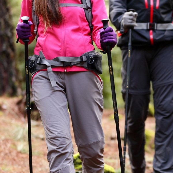 Kije nordic walking Alu 3 Sections Outtec - Alu 3 czarne