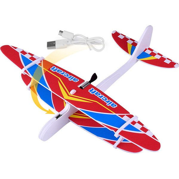 Samolot latający styropianowy z silnikiem LED