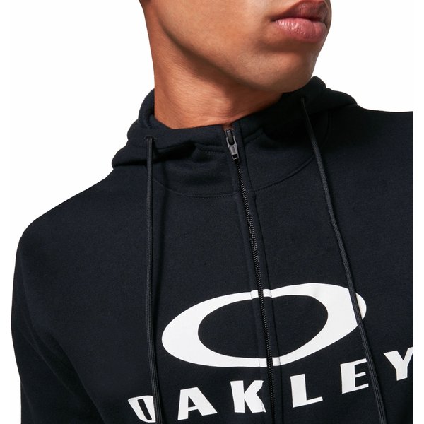 Bluza męska Bark FZ Hoodie 2.0 Oakley - black/white