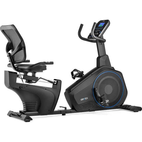 Rower poziomy elektromagnetyczny XBR6000 Gymtek - blue