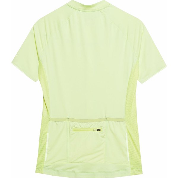 Koszulka rowerowa damska 4FSS24TFTSF488 4F - jasny żółty