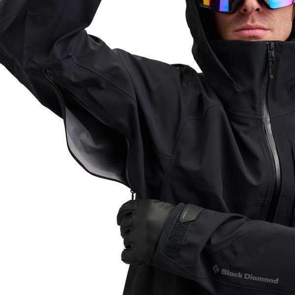 Kurtka narciarska męska Recon Stretch Shell Black Diamond - tundra-dark