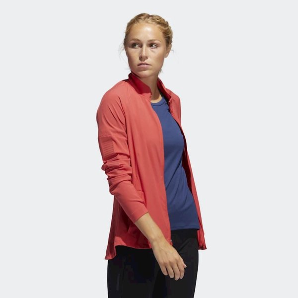 Kurtka damska Rise Up N Run Jacket Adidas - coral