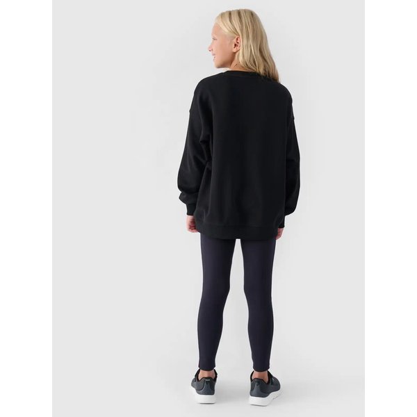 Legginsy dziewczęce TTIGF170 4F - czarny