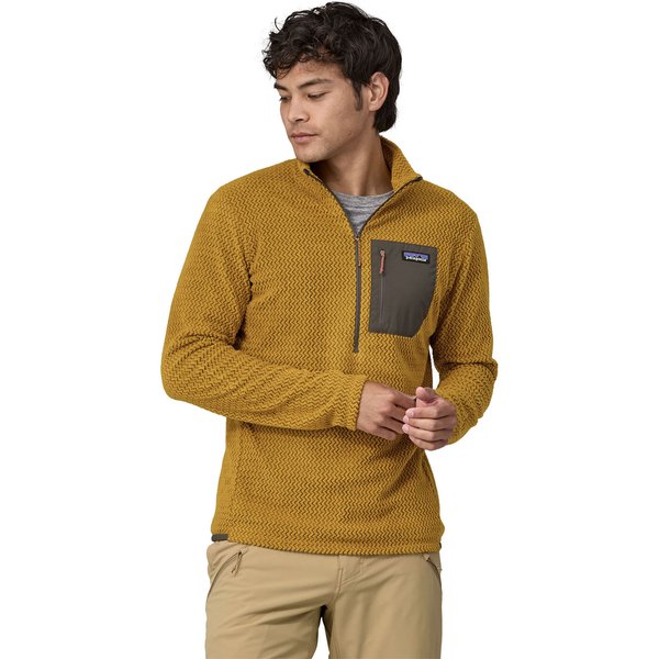 Bluza polarowa męska R1 Air Zip-Neck Patagonia - new navy