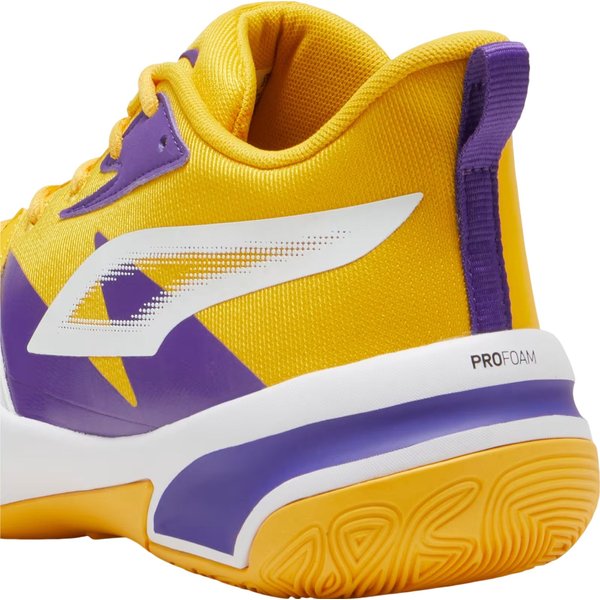 Buty koszykarskie Genetics Puma - Yellow Sizzle-White