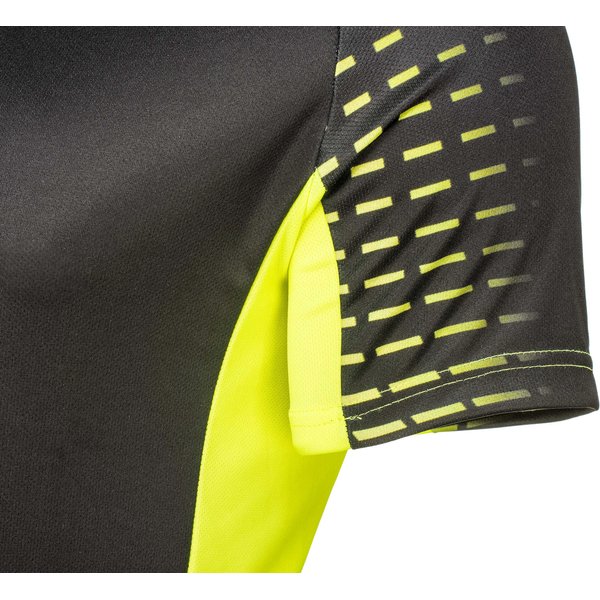 Koszulka rowerowa męska SR0030 Stanteks - czarno-zielona