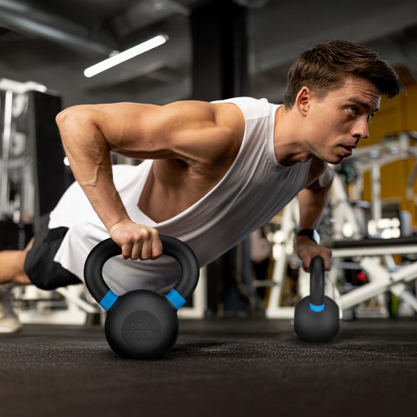 Hantla Kettlebell Żeliwna 6kg Gymtek