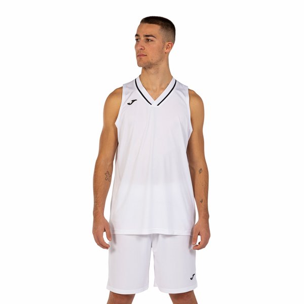 Komplet koszykarski męski Atlanta Set Joma - black white