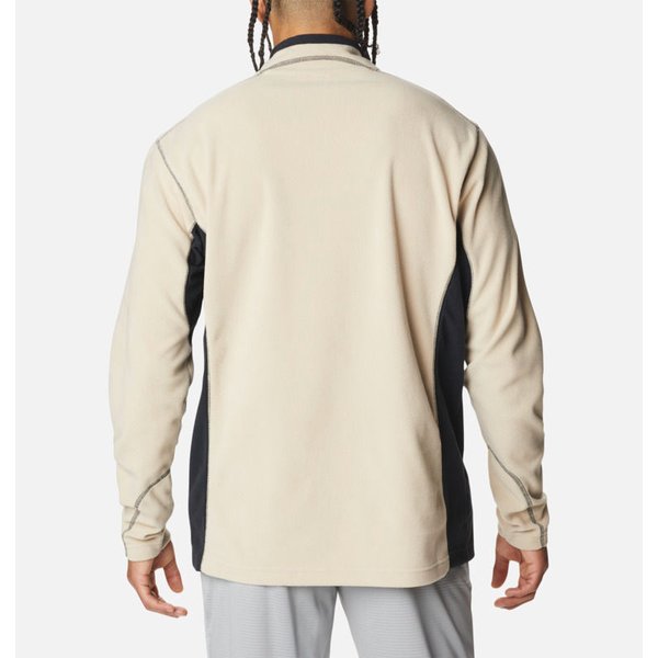 Bluza polarowa męska Klamath Range II Half Zip Columbia - ancient Fossil/black