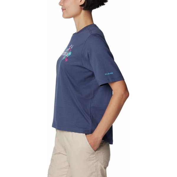 Koszulka damska North Cascades Relaxed Tee Columbia - niebieska