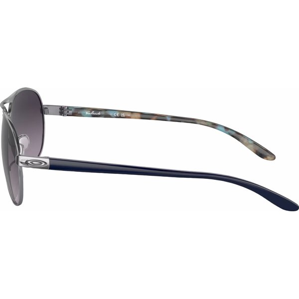 Okulary przeciwsłoneczne Feedback Oakley - polished chrome prizm grey gradient