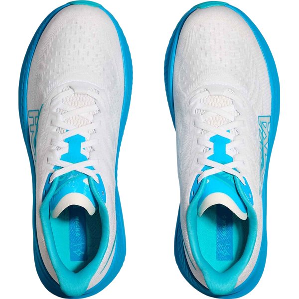 Buty do biegania Mach 6 HOKA - white/skyward blue
