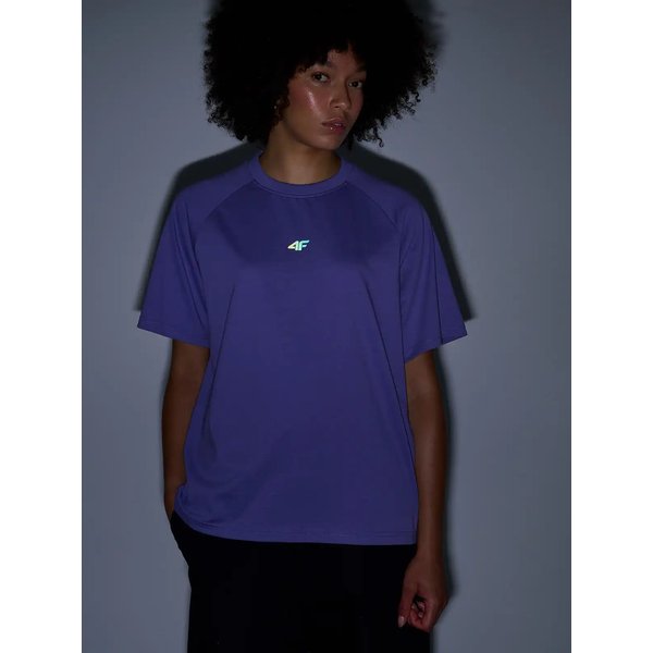 Koszulka damska TTSHF1702 4F - fiolet
