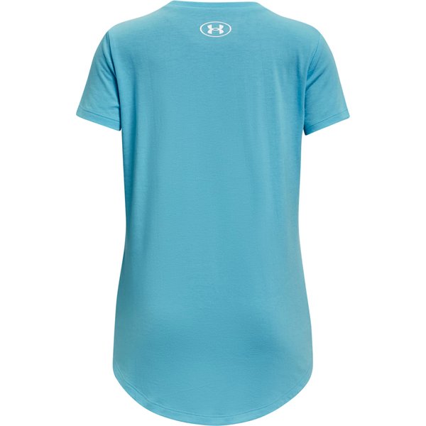 Koszulka juniorska Sportstyle Graphic Under Armour - niebieska