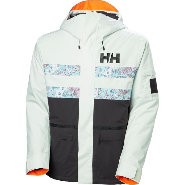 Kurtka narciarska męska Ullr D Fram Helly Hansen - seafoam