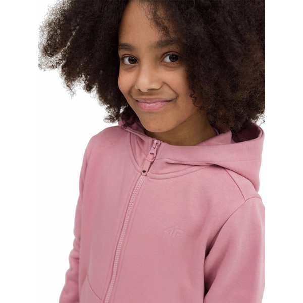 Bluza dziewczęca 4FJSS23TSWSF216 4F - różowy