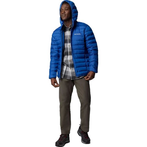 Kurtka puchowa męska Lake 22 II Down Hooded Columbia - Mountain Blue