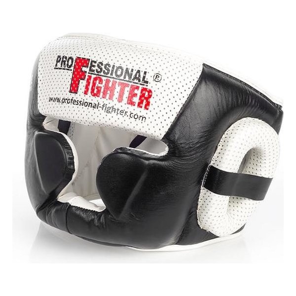 Kask sparingowy Leather Professional Fighter