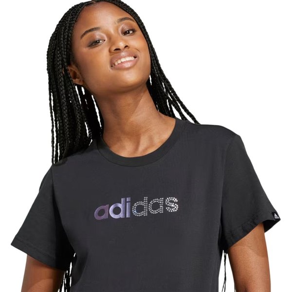 Koszulka damska Holiday Graphic Tee Adidas - Black
