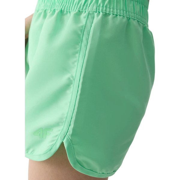 Spodenki kąpielowe dziewczęce 4FJWSS24UBDSF072 4F - jasna zieleń neon