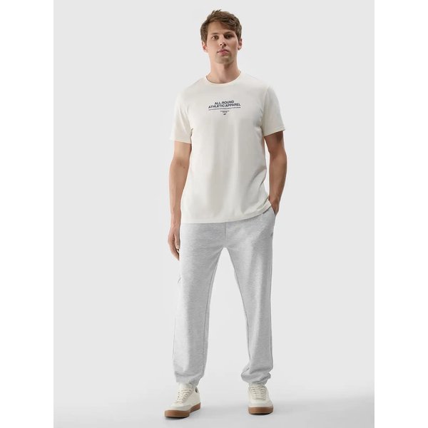 Koszulka męska TTSHM2063 4F - kremowy