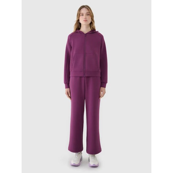 Bluza damska TSWSF1577 4F - ciemny fiolet