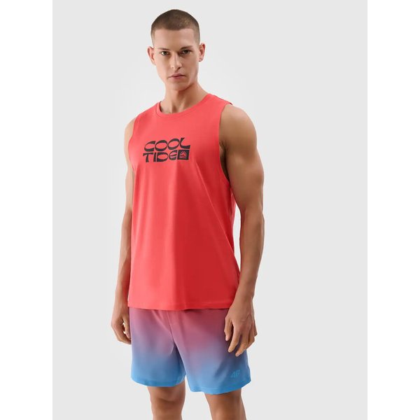 Bezrękawnik męski TSLEM123 4F - koral