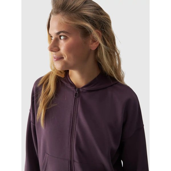 Bluza damska TSWSF1341 4F - ciemny fiolet