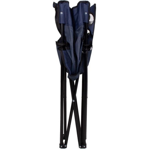 Krzesło turystyczne składane Springos - granatowe