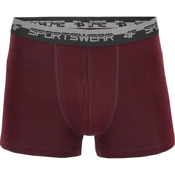 Bokserki męskie 4FWMM00UBXSM051 2szt. 4F - granat/czerwony